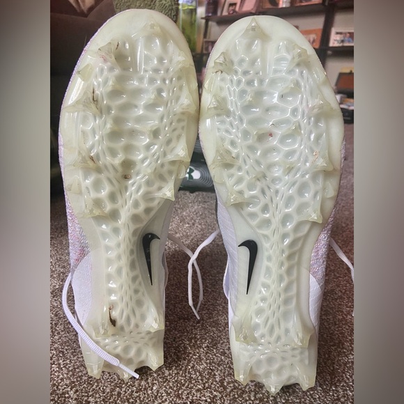 Nike Alpha Menace Elite 2 Size Men's 14 Football Cleats White BV3298-100 - Picture 9 of 9